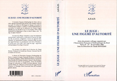 [9782738449085] LE JUGE : UNE FIGURE D'AUTORITÉ